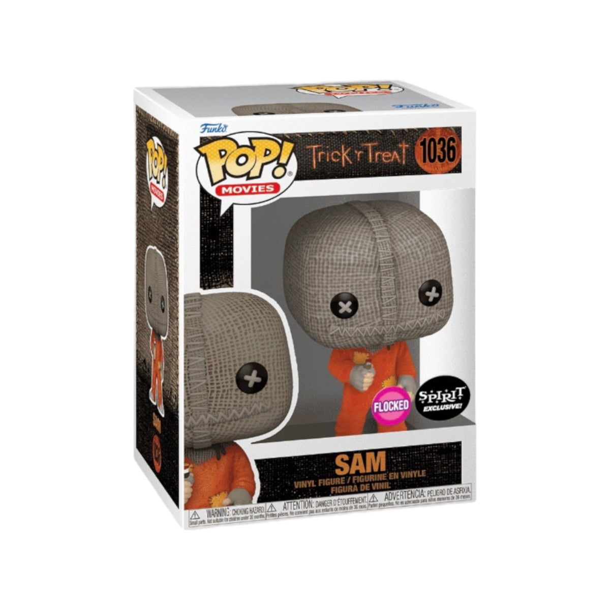 Trick 'r Treat Sam Flocked Pop! Vinyl Figure (Damaged Box)