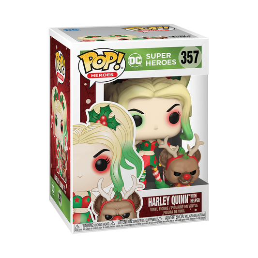 Harley Quinn with Helper Pop! Vinyl Figure