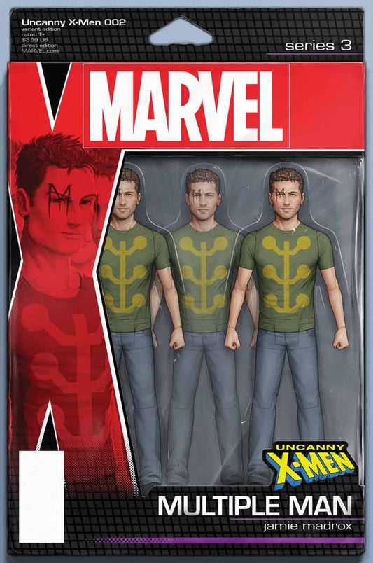 Uncanny X-Men #2 Christopher Action Figure Var - State of Comics