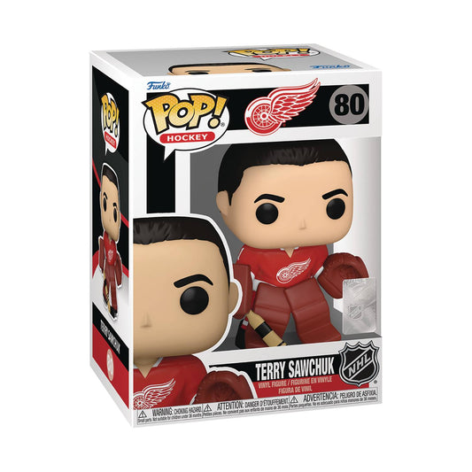 NHL Legends Red Wings Terry Sawchuk Pop! Vinyl Figure