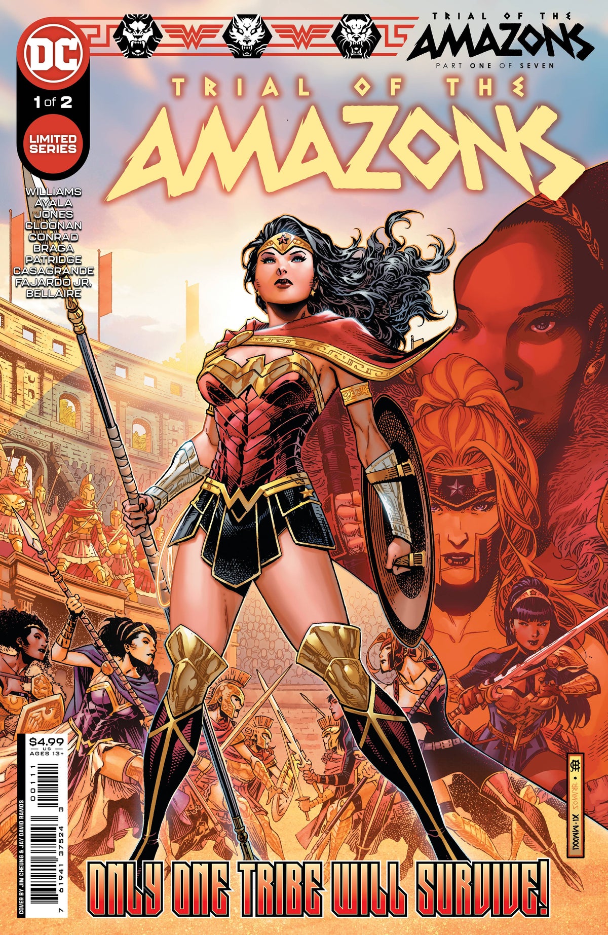 Trial Of The Amazons #1 (Of 2) Cvr A Jim Cheung - State of Comics