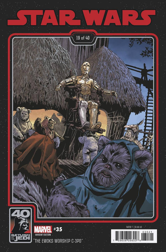 Star Wars #35 Sprouse Return Of The Jedi 40Th Anniv Var - State of Comics