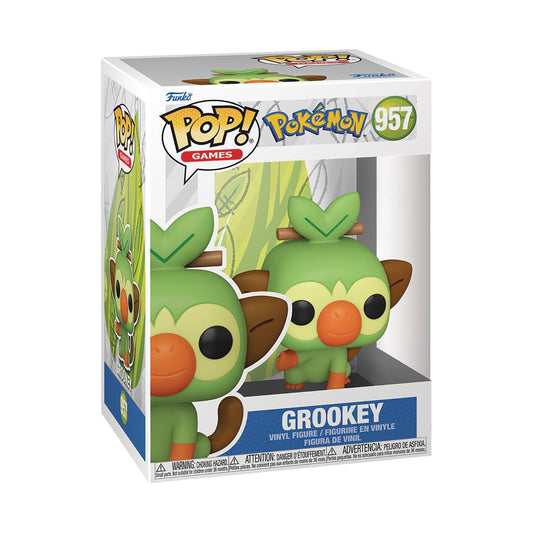 Pokemon Grookey Pop! Vinyl Figure - State of Comics