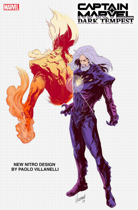 Captain Marvel Dark Tempest #2 (Of 5) 10 Copy Incv Design Va - State of Comics