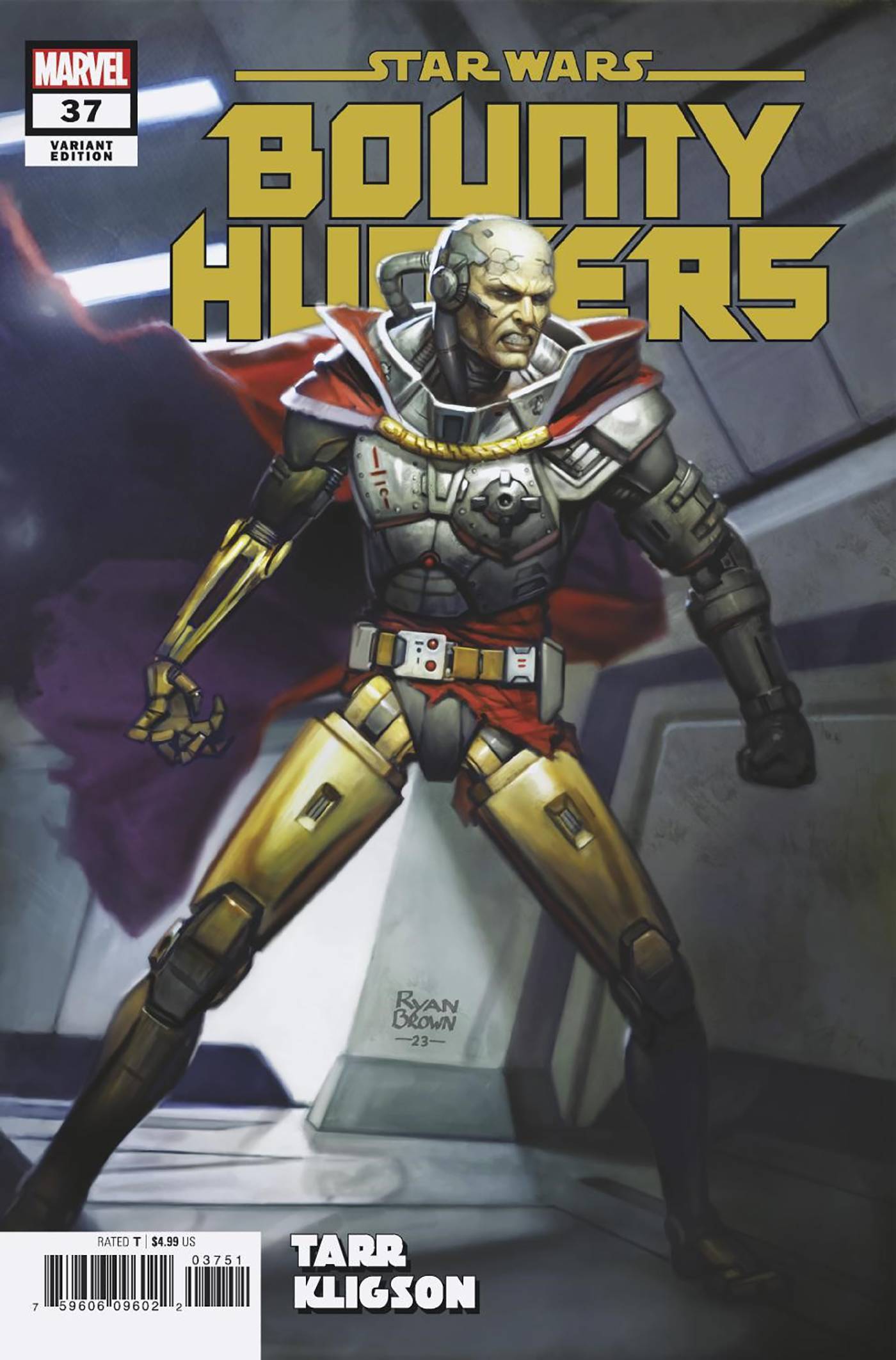 Star Wars Bounty Hunters #37 Ryan Brown Kligson Var - State of Comics