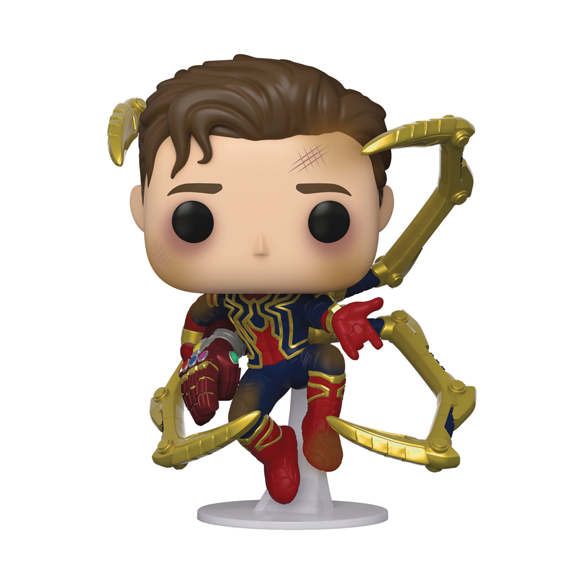 Avengers Endgame Iron Spider Unmasked Pop! Vinyl Figure (Damaged Box) - State of Comics