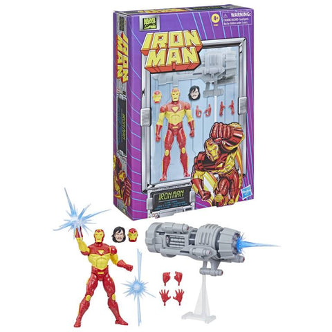 Marvel Legends Retro Iron Man 6 In Deluxe AF - State of Comics