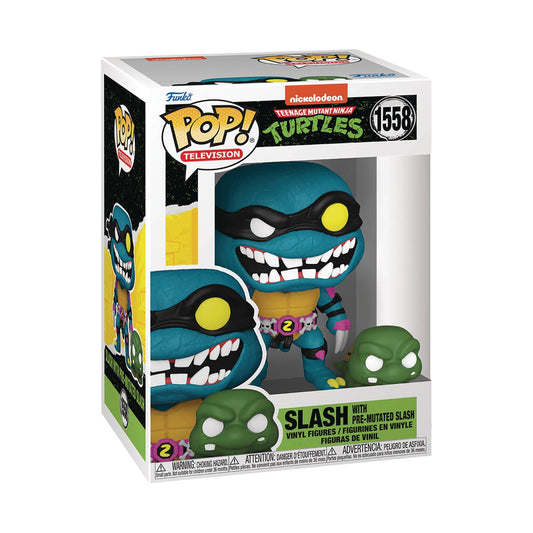 TMNT Season 4 Slash & Mouser Pop!&Buddy Vinyl Figure