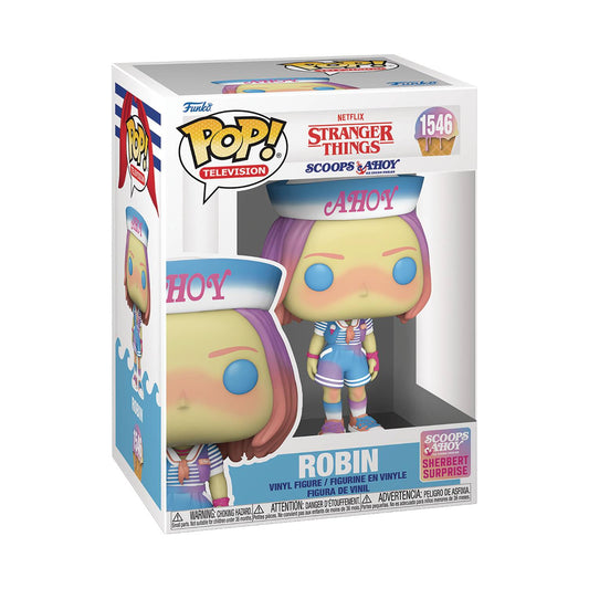 Stranger Things Robin Scoops Ahoy Pop! Vinyl Figure