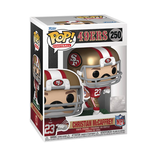 NFL 49ers Christian McCaffery Pop! Vinyl Figure