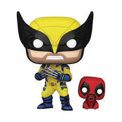 Deadpool & Wolverine Wolverine w/ Babypool Pop! & Buddy Vinyl Figure