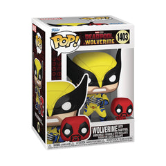 Deadpool & Wolverine Wolverine w/ Babypool Pop! & Buddy Vinyl Figure