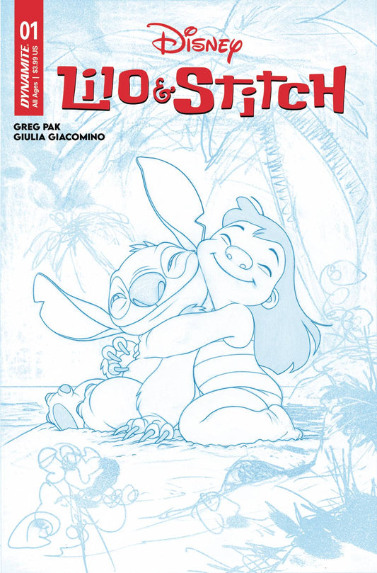 Lilo & Stitch #1 Cvr Q 10 Copy Incv Middleton Sketch - State of Comics