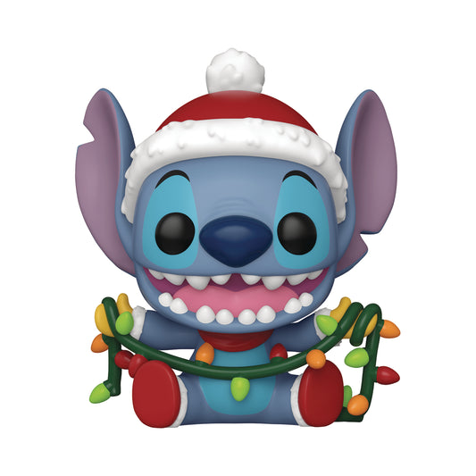 Disney Holiday Stitch w/ Lights Pop! Vinyl Figure