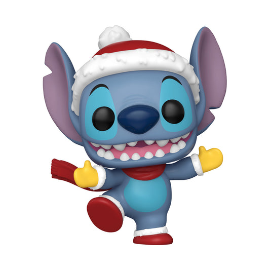 Disney Holiday Stitch w/ Hat Pop! Vinyl Figure