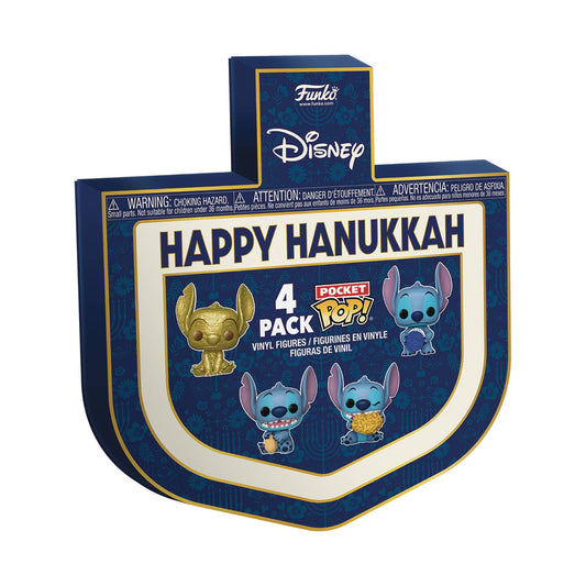 Lilo & Stitch Stitch Dreidel Pop! Pocket Vinyl Figure Box