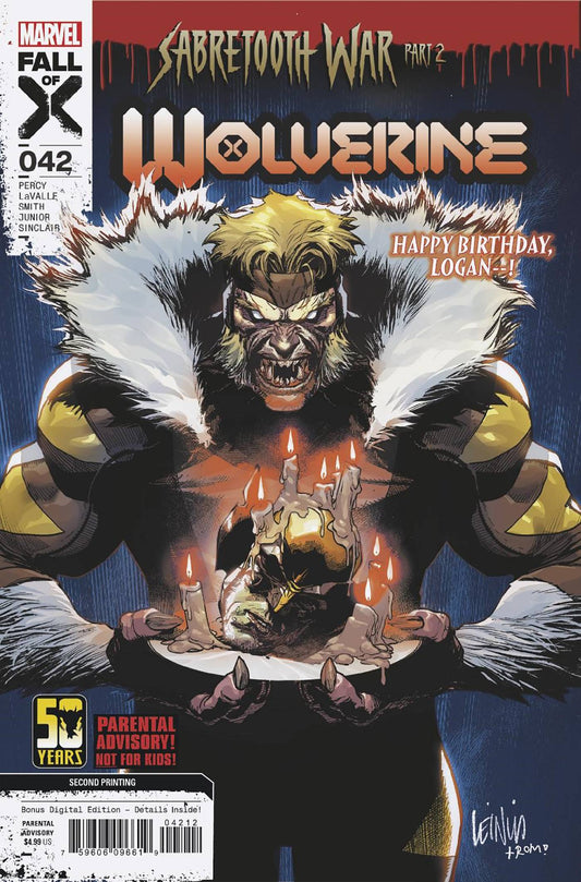 Wolverine #42 2nd Ptg Leinil Yu Var - State of Comics
