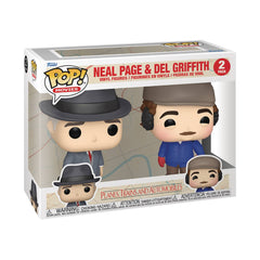 Planes Trains & Automobiles Neal Page & Del Griffith 2-Pack Pop! Vinyl Figure