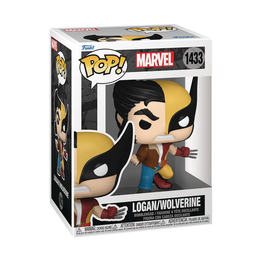 Marvel Split Wolverine & Logan Pop! Vinyl Figure