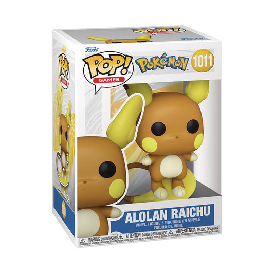 Pokemon Raichu Alolan Pop! Vinyl Figure