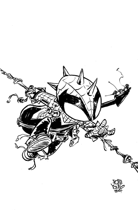 Amazing Spider-Man #52 50 Copy Incv Big Marvel Sketch Vir