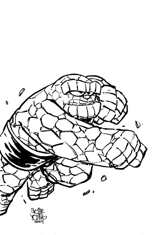 Fantastic Four #21 50 Copy Incv Big Marvel Sketch Vir Var