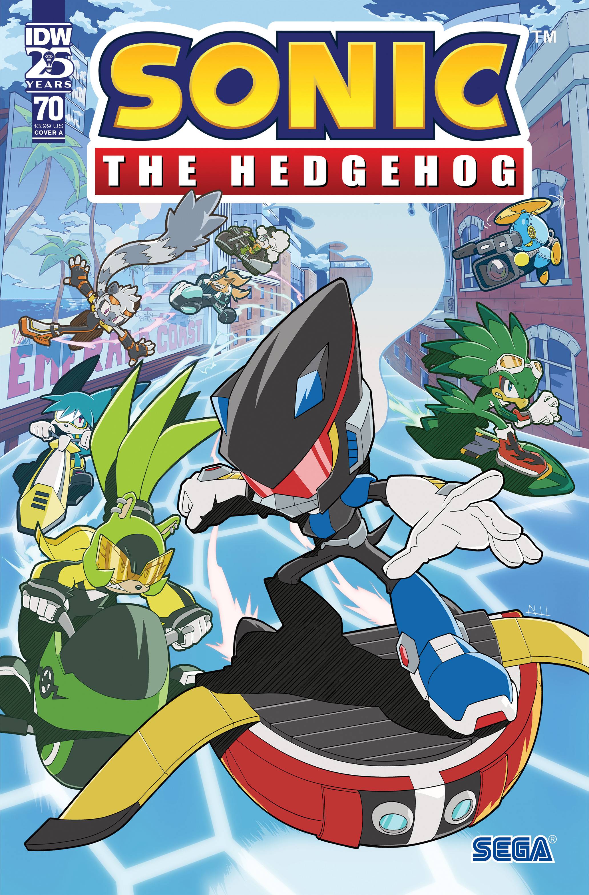 Sonic The Hedgehog #70 Cvr A Hammerstrom - State of Comics