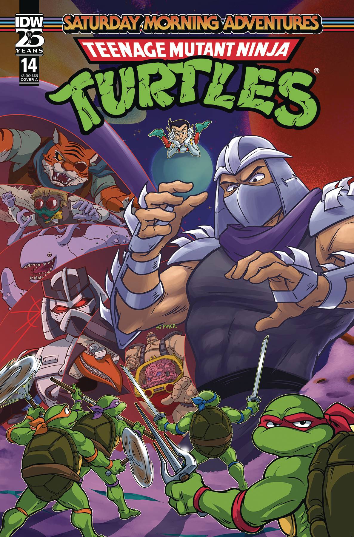 Tmnt Saturday Morning Adv 2023 #14 Cvr A Myer