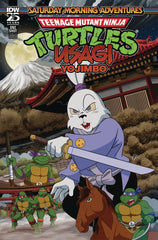 Tmnt Usagi Yojimbo Saturday Morning Adv #1 Cvr B Jones