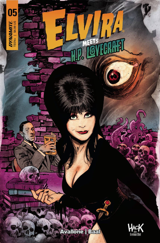 Elvira Meets Hp Lovecraft #5 Cvr C Hack