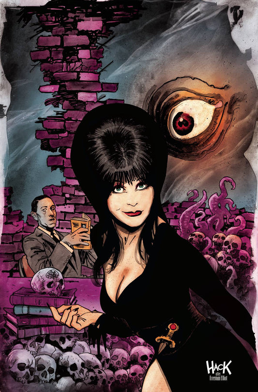 Elvira Meets Hp Lovecraft #5 Cvr F 10 Copy Incv Hack Virgin