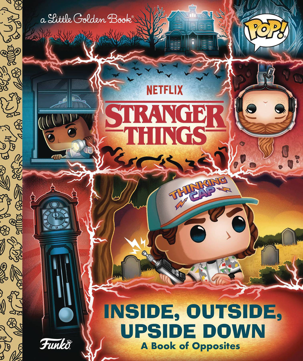 Stranger Things Inside Outside Upside Down Golden Book (C: 0