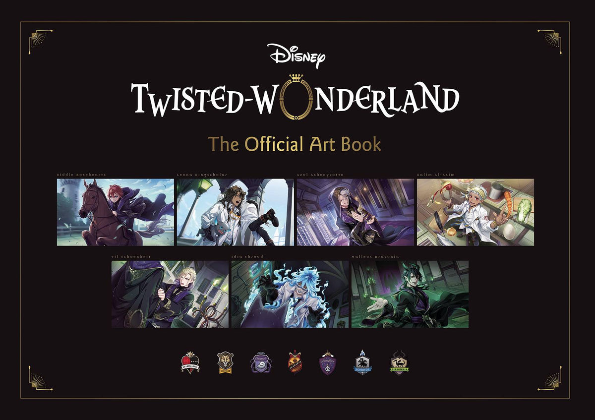 Disney Twisted Wonderland Official Art Book Hc