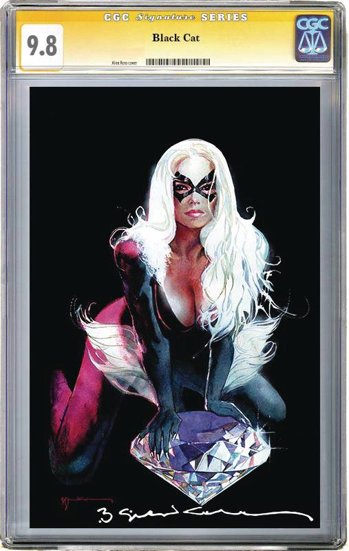 Black Cat #2 Sienkiewicz Sgn Var Cgc Graded Ed