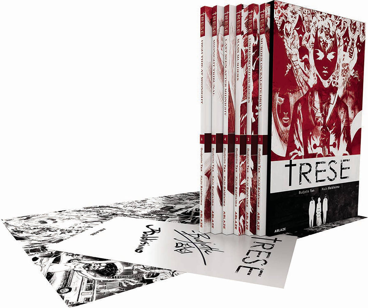 Trese Box Set Gn Vol 01- 06 Signed