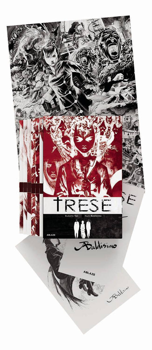 Trese Box Set Gn Vol 01- 06 Signed & Sketch (Mr)