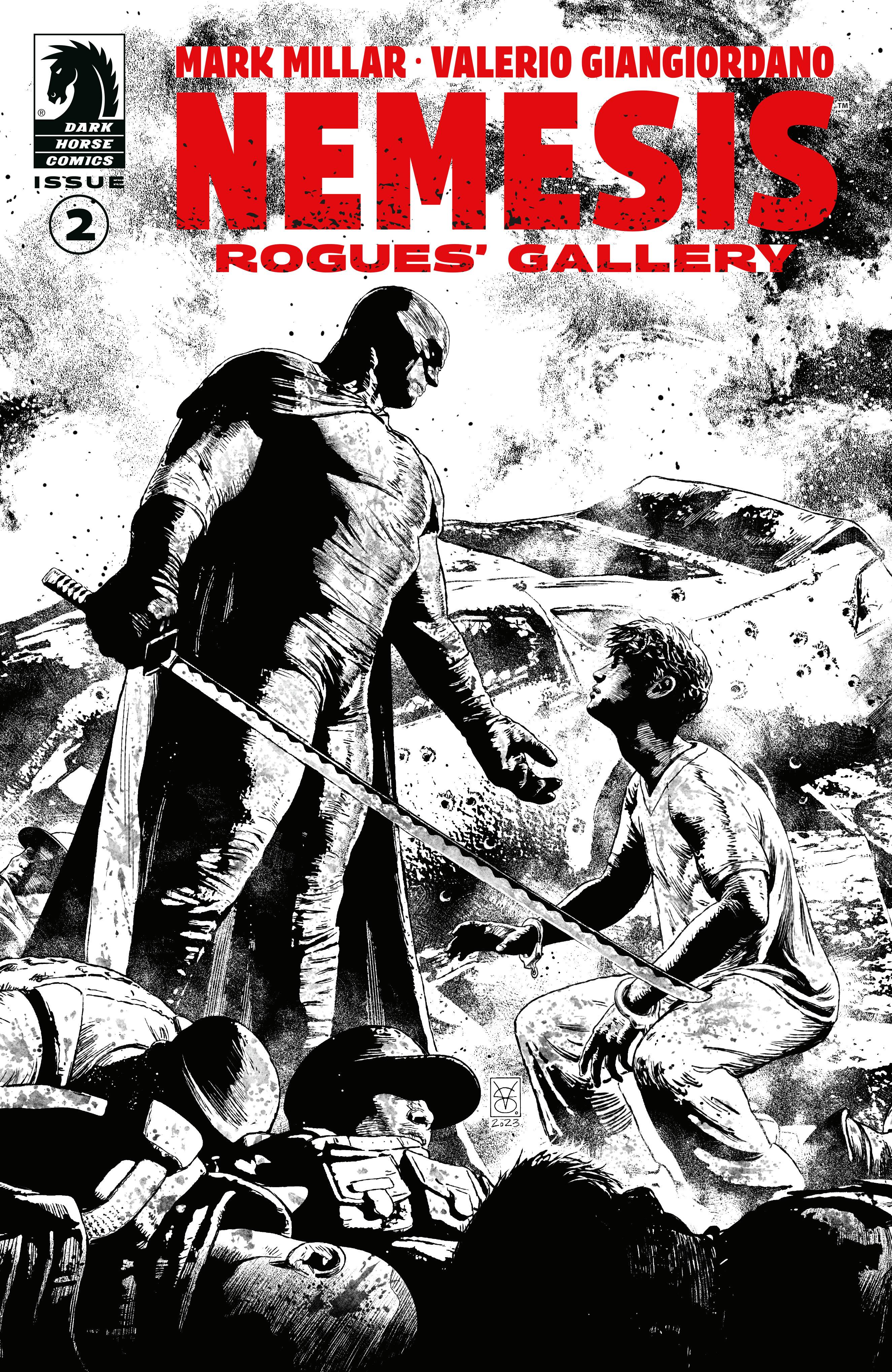 Nemesis Rogues Gallery #2 Cvr B 10 Copy B&W