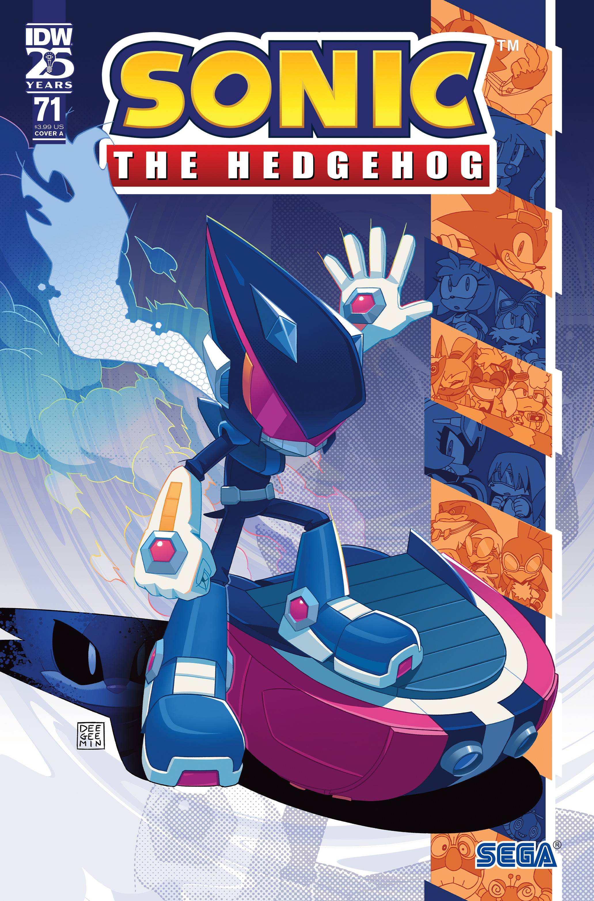 Sonic The Hedgehog #71 Cvr A Kim