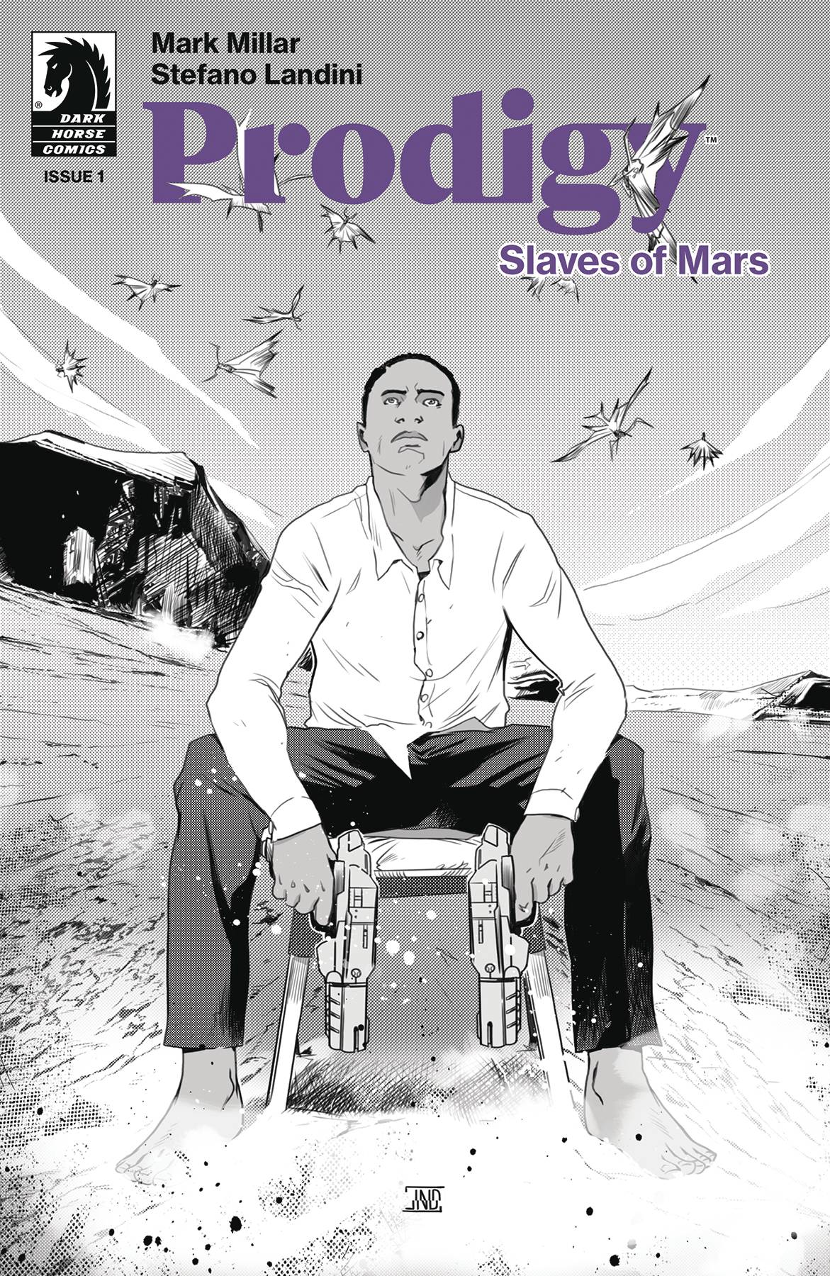 Prodigy Slaves Of Mars #1 Cvr B B&W Landini (Mr)