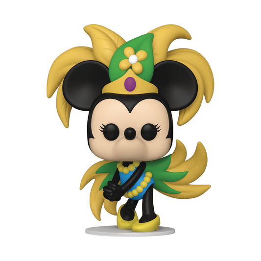 Mickey Around the World Carnaval Minnie Pop! Vinyl Figure