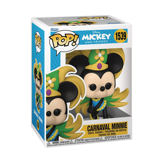 Mickey Around the World Carnaval Minnie Pop! Vinyl Figure