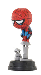 Marvel Animated Spider-Man on Chimney Statue