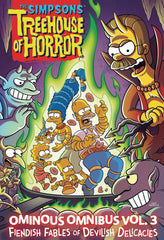 Simpsons Treehouse Of Horror Ominous Omnibus Vol 03 Fiendish