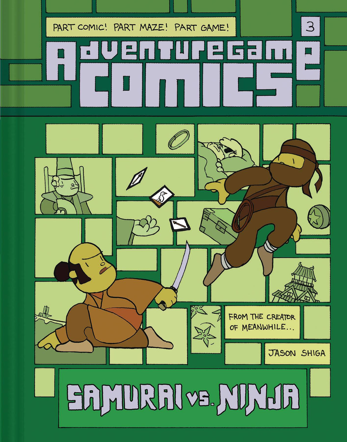 Adventuregame Comics Gn Vol 03 Samurai Vs Ninja