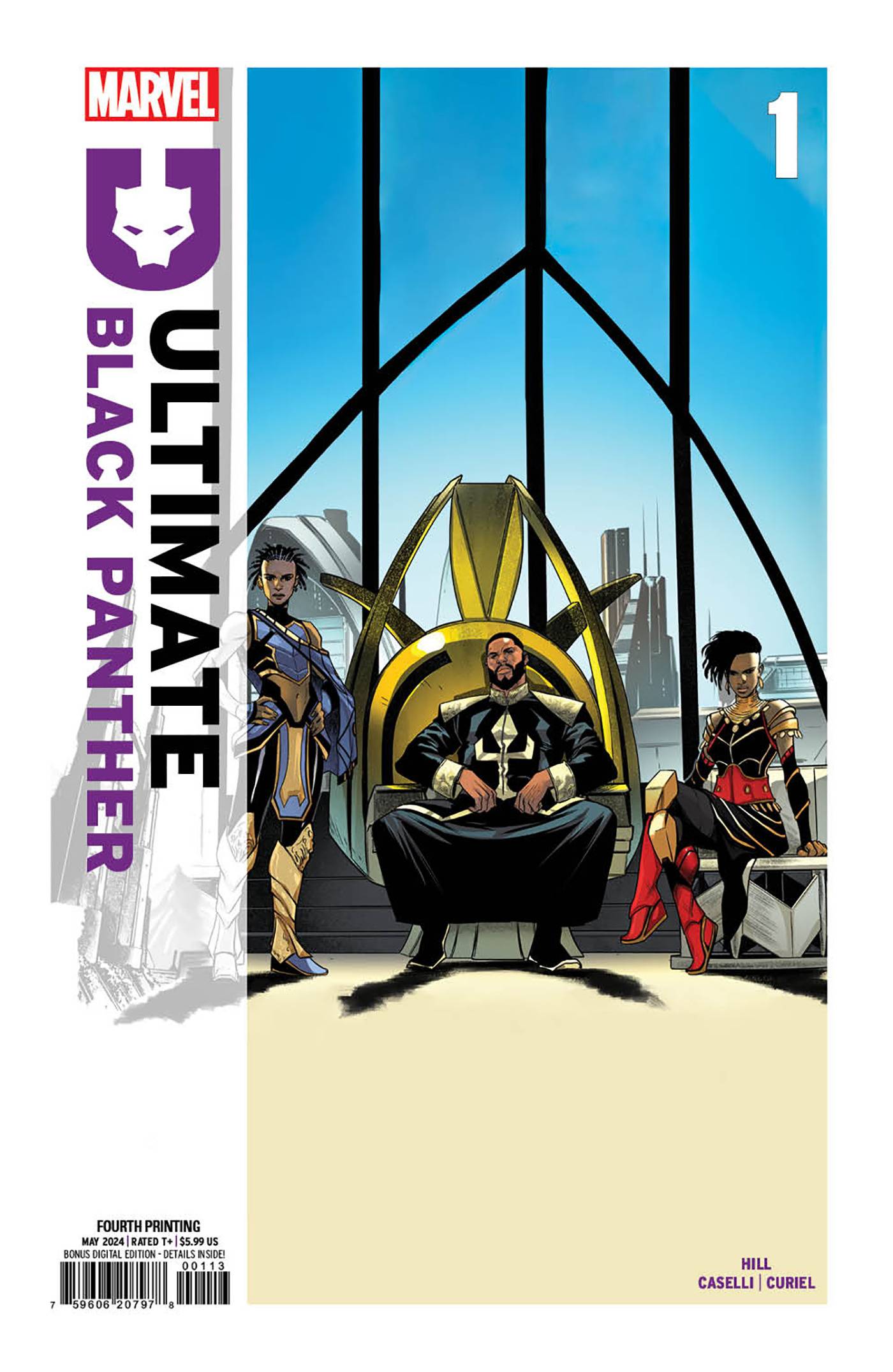 Ultimate Black Panther #1 4th Ptg Stefano Caselli Var - State of Comics