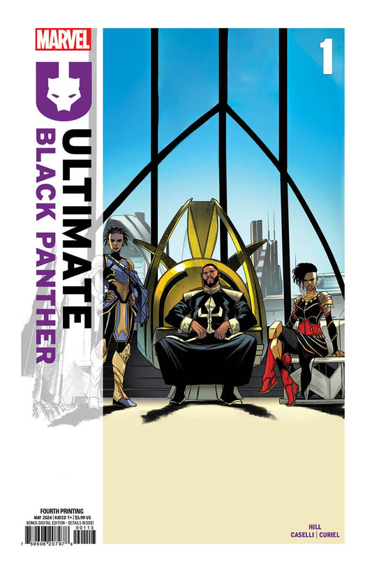 Ultimate Black Panther #1 4th Ptg Stefano Caselli Var - State of Comics