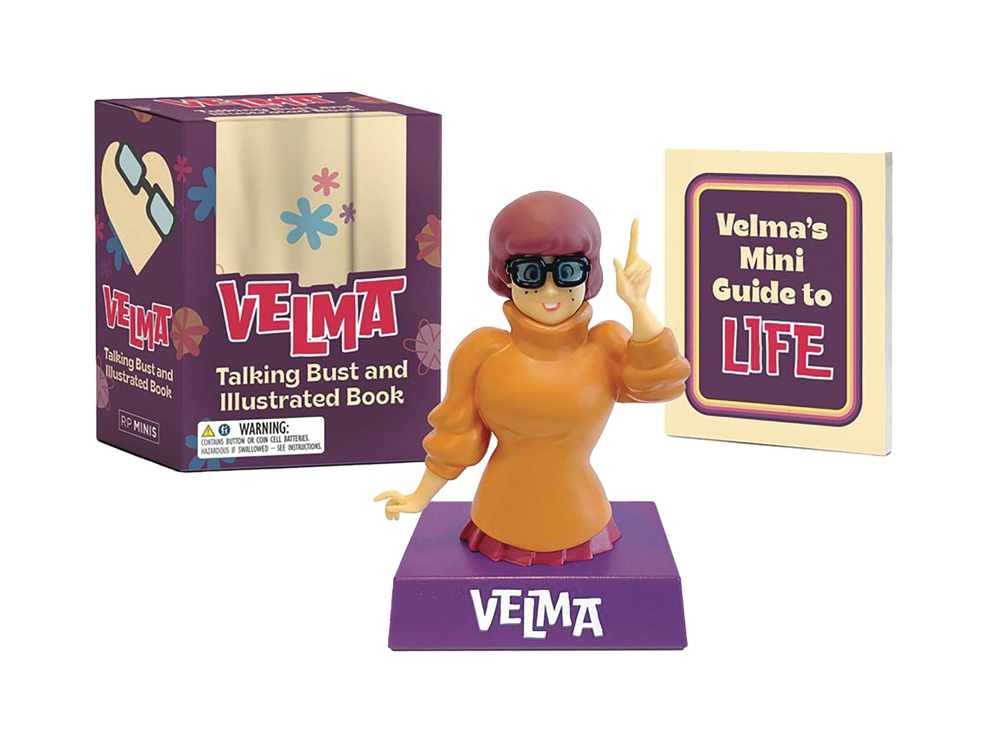 Velma Talking Bust & Illustrated Book