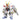 Sd Gundam Cross Silhouette Mighty Strike Freedom Gundam Kit - State of Comics