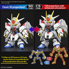 Sd Gundam Cross Silhouette Mighty Strike Freedom Gundam Kit