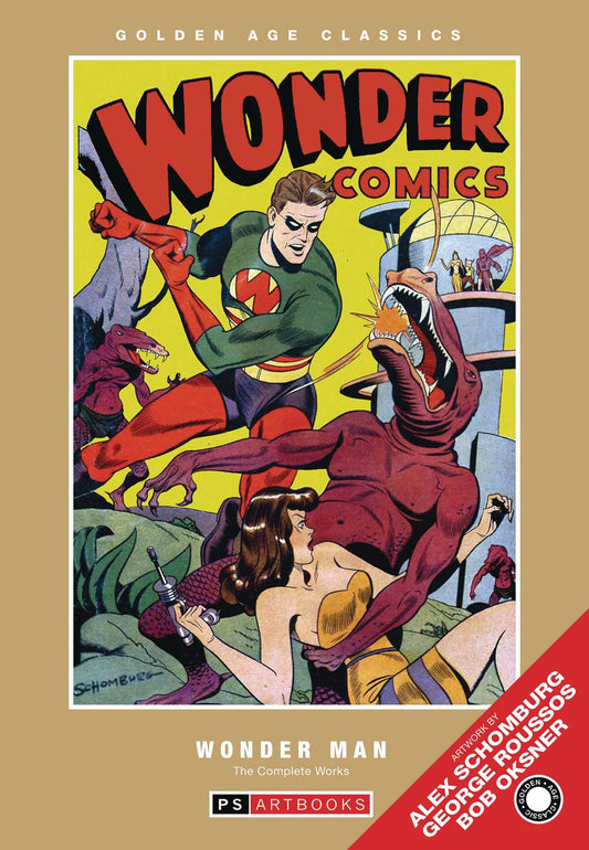Golden Age Classics Wonder Man Hc Vol 01